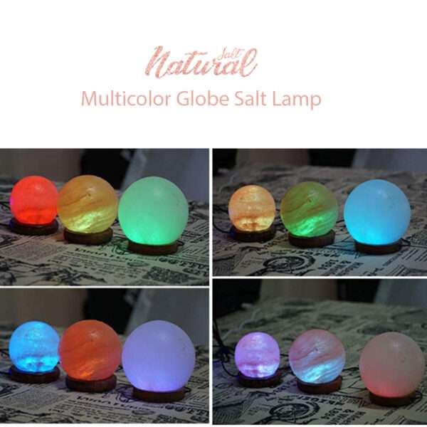 Rainbow salt deals lamp